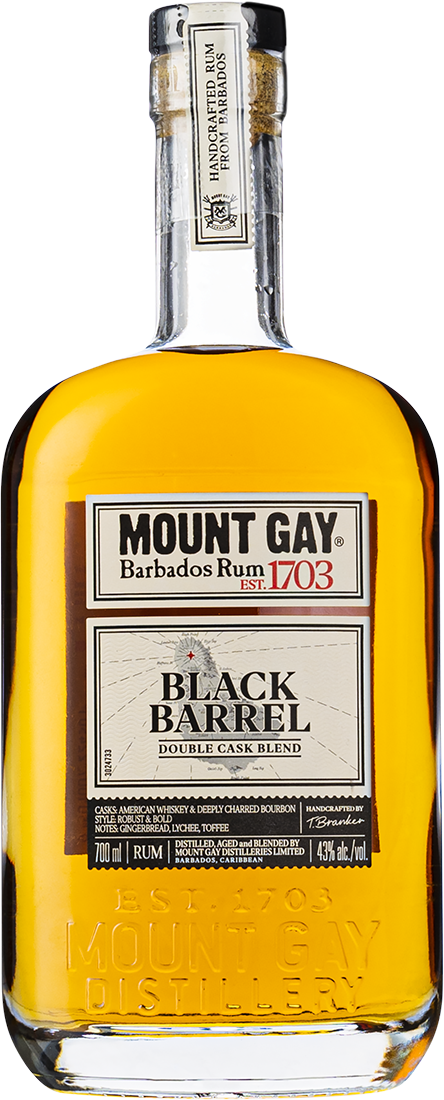 mount gay black barrel flaska rom