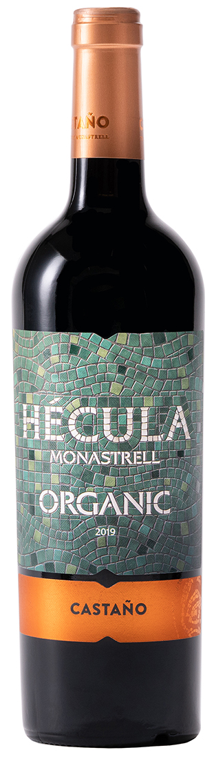 en flaska rödvin från spanien