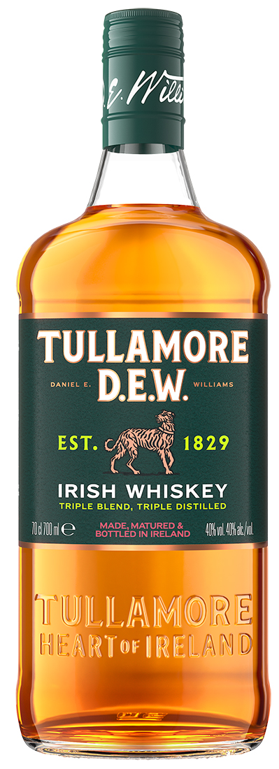 tullamore dew flaska whiskey grön