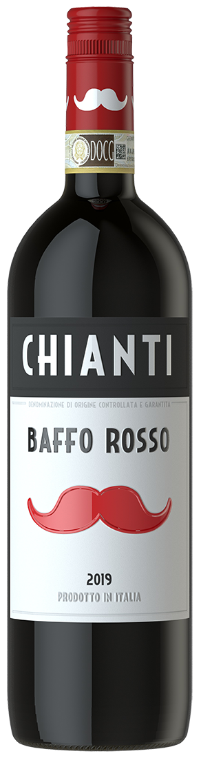 en flaska baffo rosso