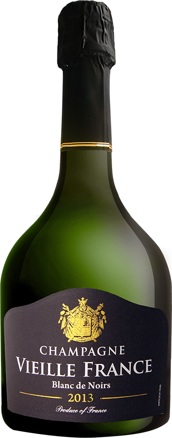 en flaska champagne vielle france